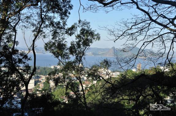 O Rio de Janeiro visto do bairro Santa Tereza, um dos mais tradicionais da cidade